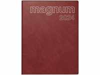 RIDO Monatskalender Buchkalender magnum - 1 Woche / 2 Seiten, 18,3 x 24 cm,