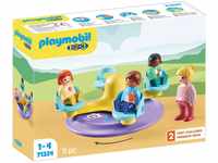 Playmobil® Konstruktions-Spielset Zahlenkarussell (71324), Playmobil 1-2-3, (5...