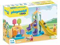 Playmobil® Konstruktions-Spielset Erlebnisturm mit Eisstand (71326), Playmobil