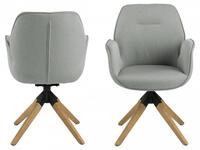 ACTONA GROUP Esszimmerstuhl Alma (1 St), mit eleganten Kedern, Drehstuhl mit
