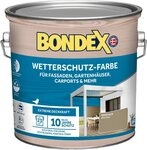 Bondex Wetterschutzfarbe Wetterschutz-Farbe 2,5 L Marehalm, witterungsbest&auml;ndig,
