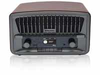 Roadstar HRA-270 D+BT Retro-Radio (Retro-Radio mit DAB+/FM, Bluetooth,