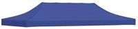 vidaXL Pavillon-Ersatzdach Partyzeltdach 3x6 m Blau, 575 x 285 cm