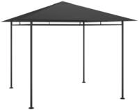 vidaXL Partyzelt Pavillon 3x3x2,7 m Anthrazit 180 g/m&sup2;