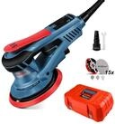 Fanzwork Exzenterschleifer 350W b&uuml;rstenloser EC-Motor mit 150mm Schleifteller, 5mm