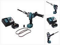 Makita Bandschleifer DBS 180 RF1 Akku Bandfeile 18 V 9 x 533 mm Brushless + 1x...