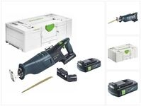 FESTOOL Kompakt-Handkreiss&auml;ge RSC 18 EB-Basic Akku S&auml;bels&auml;ge 18 V Brushless + 1x