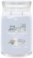 Yankee Candle Duftkerze Aromatic candle Signature large glass A Calm & Quiet Place