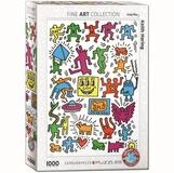EUROGRAPHICS Puzzle Eurographics 6000-5513 - Keith Haring Collage, Puzzle, 1.000