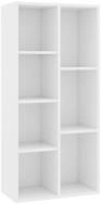 vidaXL B&uuml;cherregal NA B&uuml;cherregal Wei&szlig; 50x25x106 cm Spanplatte