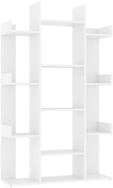 vidaXL B&uuml;cherregal NA B&uuml;cherregal Wei&szlig; 86x25,5x140 cm Spanplatte