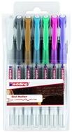 edding Gelroller Gelroller edding 2185 VE=7 St&uuml;ck metallic 7 Farben