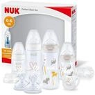 NUK Babyflasche NUK First Choice+, 4 Flaschen, Anti-Kolik, Temperaturkontrolle,...