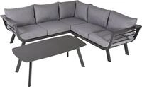 Garden Pleasure Garten-Essgruppe AURELIA, (6-tlg), mit bequemer Polsterung