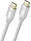 OEHLBACH Oehlbach HDMI Anschlusskabel HDMI-A Stecker, HDMI-A Stecker 5.00 m Wei