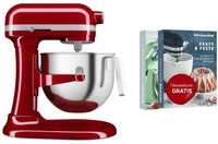 KitchenAid K&uuml;chenmaschine KitchenAid K&uuml;chenmaschine mit Sch&uuml;sselheber 6,6 L...