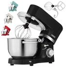 Arebos K&uuml;chenmaschine mit 2x Edelstahl-R&uuml;hrsch&uuml;sseln 4,5 & 5,5L, 1500 W, 5,50 l