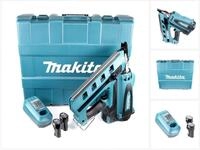 Makita Makita Akku-Gasnagler GN900SE, 7,2 V, Nagler, (2x Akku