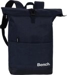 Bench. Rucksack
