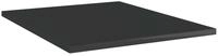 vidaXL Regaleinsatz, B&uuml;cherregal-Bretter 8 Stk. Hochglanz-Schwarz 40x50x1,5 cm
