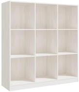 vidaXL Regal NA Standregal B&uuml;cherregal Raumteiler Holzregal Wei&szlig; 104x33,5x110...