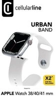 Cellularline Smartwatch-Armband Urban Band f&uuml;r Apple Watch 38/ 40/ 41/ 42mm...