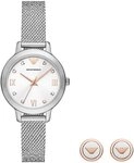 Emporio Armani Quarzuhr Emporio Armani Damen-Uhren-Sets Analog Quarz