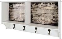 HAKU Garderobenpaneel Haku Wandgarderobe Wall Street aus MDF Vintageoptik...