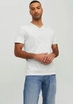 Jack & Jones V-Shirt JJEORGANIC mit V-Ausschnitt, l&auml;ssig kombinierbar, ideal f&uuml;r