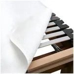 Matratzenschoner Noppenauflage TRAUMSCHLAF wei&szlig; 120 cm x 200 cm