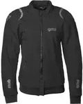 gms Motorradjacke GMS Falcon Damen Motorrad Textiljacke reflektierende schwarz XXL