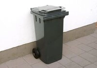 SULO M&uuml;llbeutel Sulo M&uuml;lltonne Cargo 120 L anthrazit