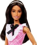 Mattel&reg; Actionfigur Mattel Barbie Fashionistas HJT06, Modepuppe mit schwarzem...
