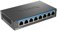 D-Link DMS-108/E 8-Port Switch Netzwerk-Switch (Multi-Gigabit Unmanaged)