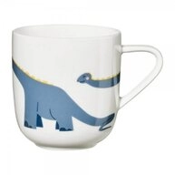ASA SELECTION Kinderbecher Asa Henkelbecher Coppa Kids Brontosaurus Brutus Blau