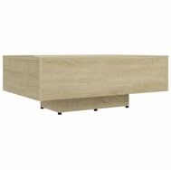 vidaXL Ablagetisch, Couchtisch Sonoma-Eiche 85x55x31 cm Holzwerkstoff