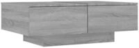 vidaXL Ablagetisch, Couchtisch Grau Sonoma 90x60x31 cm Holzwerkstoff