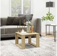 vidaXL Couchtisch vidaXL Beistelltisch Sonoma-Eiche 50x50x35 cm Holzwerkstoff