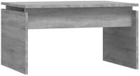 vidaXL Couchtisch Couchtisch Grau Sonoma 68x50x38 cm Holzwerkstoff (1-St)