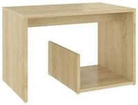 vidaXL Beistelltisch, Ablagetisch Sonoma-Eiche 59x36x38 cm Holzwerkstoff