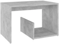 vidaXL Beistelltisch, Ablagetisch Betongrau 59x36x38 cm Holzwerkstoff