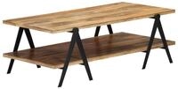 vidaXL Couchtisch Couchtisch 115x60x40 cm Massivholz (1-St)