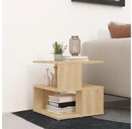 vidaXL Bartisch, Beistelltisch Sonoma-Eiche 40x40x40 cm Holzwerkstoff
