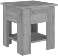 vidaXL Ablagetisch, Couchtisch Grau Sonoma 40x40x42 cm Holzwerkstoff