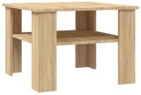 vidaXL Ablagetisch, Couchtisch Sonoma-Eiche 60x60x42 cm Holzwerkstoff