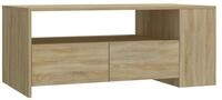 vidaXL Ablagetisch, Couchtisch Sonoma-Eiche 102x55x42 cm Holzwerkstoff