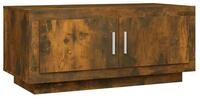 vidaXL Couchtisch Couchtisch R&auml;uchereiche 102x50x45 cm Holzwerkstoff (1-St)
