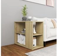 vidaXL Kommode NA Beistelltisch Sonoma Eiche 60x30x50 cm Spanplatte