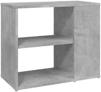 vidaXL Sideboard, Beistelltisch Betongrau 60x30x50 cm Holzwerkstoff