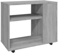 vidaXL Beistelltisch, Ablagetisch Grau Sonoma 70x35x55 cm Holzwerkstoff